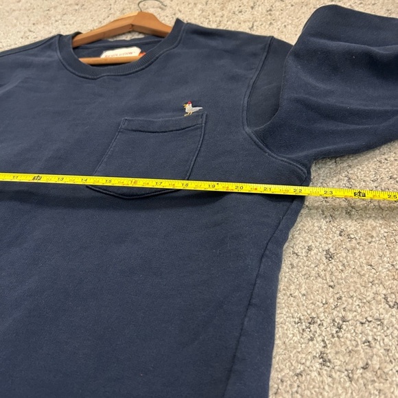 Revolution XL GUC some fading/stains Blue Crewneck Sweater Classic Knit Design - Picture 15 of 16